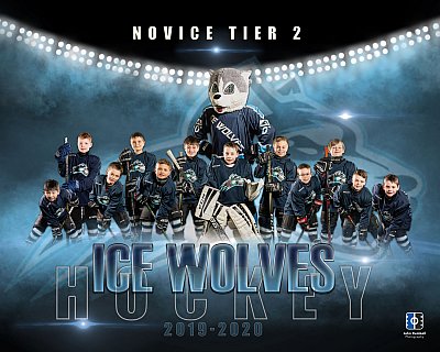Sudbury hockey team photographer - Ice Wolves team